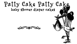 PATTY CAKE PATTY CAKE BABY SHOWER DIAPER CAKES - official mark drawing from the USPTO record