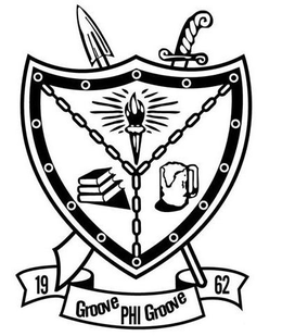 GROOVE PHI GROOVE 1962 - official mark drawing from the USPTO record