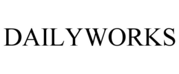 DAILYWORKS - official mark drawing from the USPTO record