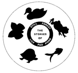 THE STORIES OF STILL FOREST LILY PAD POND - official mark drawing from the USPTO record
