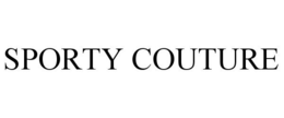 SPORTY COUTURE - official mark drawing from the USPTO record
