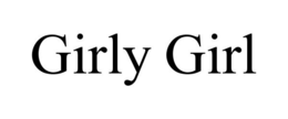 GIRLY GIRL - official mark drawing from the USPTO record