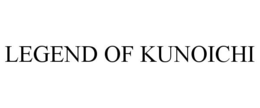 LEGEND OF KUNOICHI - official mark drawing from the USPTO record