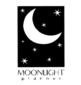MOONLIGHT PLANNER - official mark drawing from the USPTO record