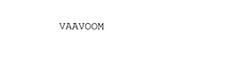 VAAVOOM - official mark drawing from the USPTO record