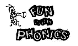 FUN WITH PHONICS - official mark drawing from the USPTO record