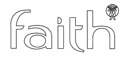 FAITH - official mark drawing from the USPTO record