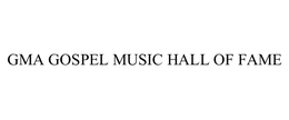 GMA GOSPEL MUSIC HALL OF FAME - official mark drawing from the USPTO record