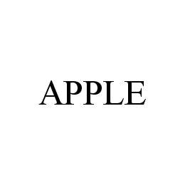 APPLE - official mark drawing from the USPTO record