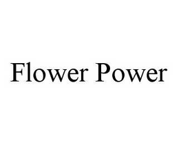 FLOWER POWER - official mark drawing from the USPTO record