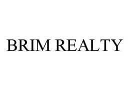 BRIM REALTY - official mark drawing from the USPTO record