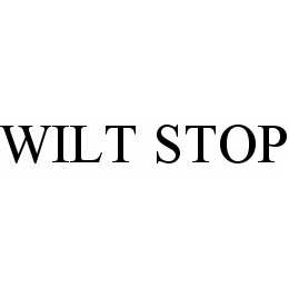 WILT STOP - official mark drawing from the USPTO record