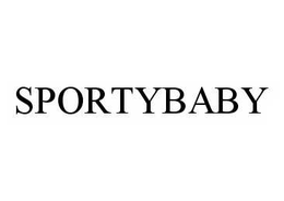 SPORTYBABY - official mark drawing from the USPTO record