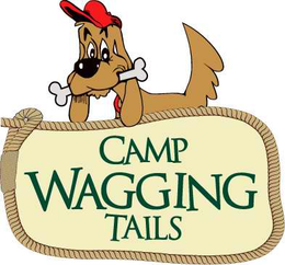 CAMP WAGGING TAILS - official mark drawing from the USPTO record