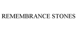 REMEMBRANCE STONES - official mark drawing from the USPTO record