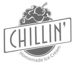 CHILLIN' HOMEMADE ICE CREAM - official mark drawing from the USPTO record