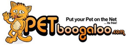 PETBOOGALOO.COM PUT YOUR PET ON THE NET. . .IT'S FREE! - official mark drawing from the USPTO record