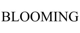 BLOOMING - official mark drawing from the USPTO record