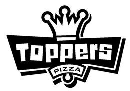 TOPPERS PIZZA - official mark drawing from the USPTO record