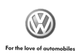 VW FOR THE LOVE OF AUTOMOBILES - official mark drawing from the USPTO record