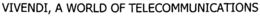VIVENDI, A WORLD OF TELECOMMUNICATIONS - official mark drawing from the USPTO record