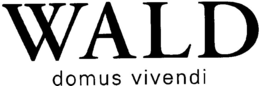 WALD DOMUS VIVENDI - official mark drawing from the USPTO record