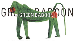 GREEN BABOON - official mark drawing from the USPTO record