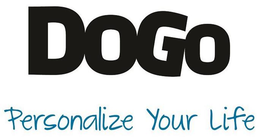 DOGO PERSONALIZE YOUR LIFE - official mark drawing from the USPTO record