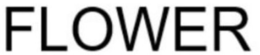 FLOWER - official mark drawing from the USPTO record