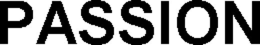 PASSION - official mark drawing from the USPTO record