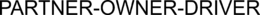 PARTNER-OWNER-DRIVER - official mark drawing from the USPTO record