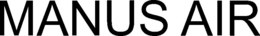 MANUS AIR - official mark drawing from the USPTO record