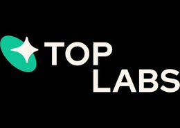 TOP LABS - official mark drawing from the USPTO record