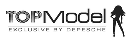 TOP MODEL EXCLUSIVE BY DEPESCHE - official mark drawing from the USPTO record