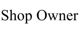 SHOP OWNER - official mark drawing from the USPTO record