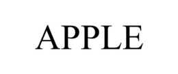 APPLE - official mark drawing from the USPTO record