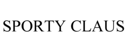 SPORTY CLAUS - official mark drawing from the USPTO record