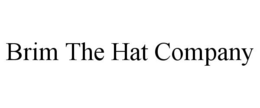 BRIM THE HAT COMPANY - official mark drawing from the USPTO record