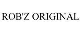 ROB'Z ORIGINAL - official mark drawing from the USPTO record