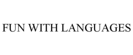 FUN WITH LANGUAGES - official mark drawing from the USPTO record