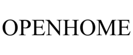 OPENHOME - official mark drawing from the USPTO record