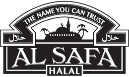 THE NAME YOU CAN TRUST AL SAFA HALAL - official mark drawing from the USPTO record