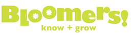 BLOOMERS! KNOW + GROW - official mark drawing from the USPTO record