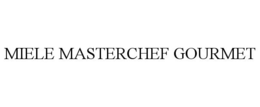 MIELE MASTERCHEF GOURMET - official mark drawing from the USPTO record