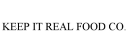 KEEP IT REAL FOOD CO. - official mark drawing from the USPTO record