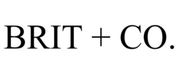 BRIT + CO. - official mark drawing from the USPTO record
