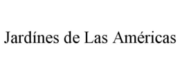 JARDÍNES DE LAS AMÉRICAS - official mark drawing from the USPTO record