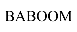 BABOOM - official mark drawing from the USPTO record