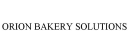 ORION BAKERY SOLUTIONS - official mark drawing from the USPTO record