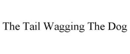 THE TAIL WAGGING THE DOG - official mark drawing from the USPTO record
